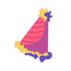 Happy birthday or party icon set