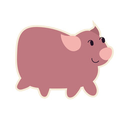 Vector cartoon cute animals