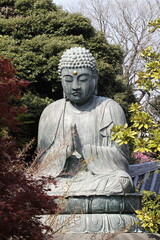 A Buddhist statue in Japan