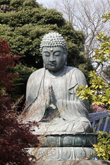 A Buddhist statue in Japan