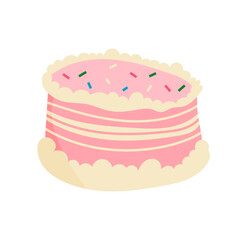 Illustration set of birthday party icons