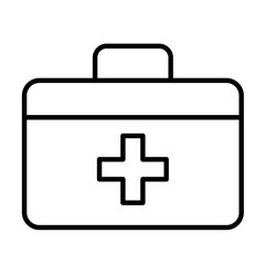 Fototapeta premium First aid kit icon