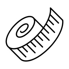 Measure tape icon