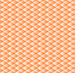Seamless Geomatric vector background Pattern in orange