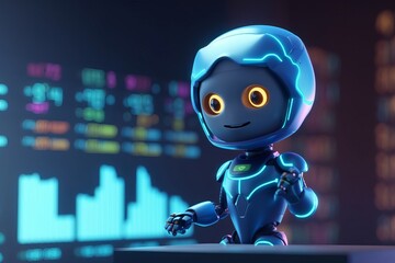 ロボットのキャラクター素材 Generative AI