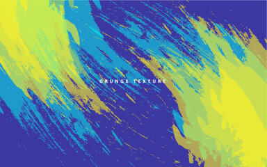 Abstract grunge texture paintbrush background vector