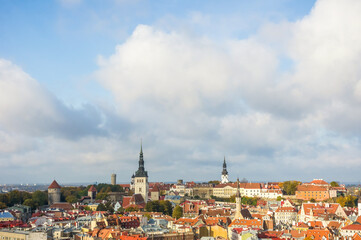 Naklejka na ściany i meble Tallinn, Estonia