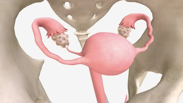 Polycystic ovary syndrome is a condition where you have few, unusual or very long periods