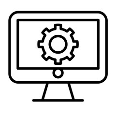 Computer setup icon