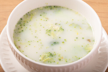 ブロッコリーのポタージュスープ