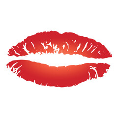 Red female lips  . Vector illustration of sexy woman's lips. , kiss. beauty concept, Pop art, jpg