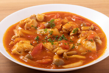 チキンのトマト煮込み