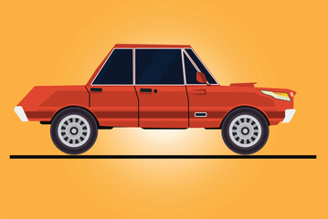 vector of a car , car illustration,   car vector , illustration of a car 