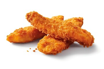 Chicken tenders illustration  Food illustration.Generative AI
