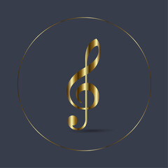Obraz premium Premium music notes symbols, icons, elements, used in music concepts design and vector