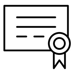 Certificate icon