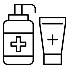 Alcohol gel icon