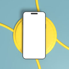 3D Model Phone Mockup
