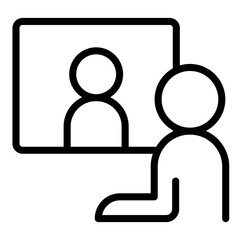 Video conference icon