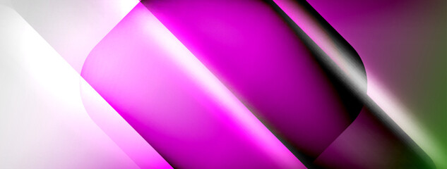 Vector abstract line background with glowing effects and shadows. Vector Illustration For Wallpaper, Banner, Background, Card, Book Illustration, landing page