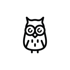Owl icon vector design trendy