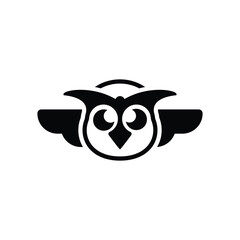 Owl icon vector design trendy