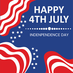 indenpendent day background 4th of july united state of america.