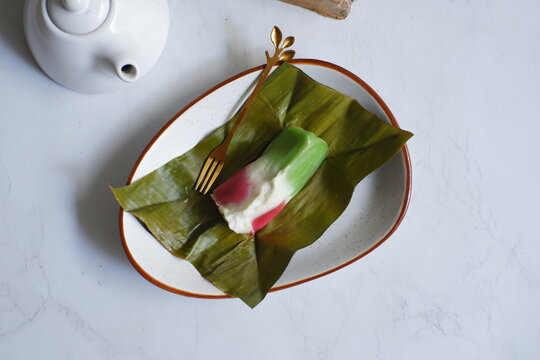 Traditional dessert named kue mendut 