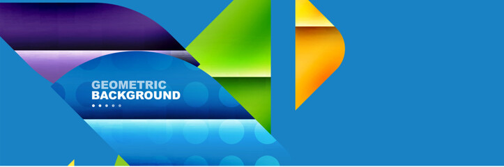 Abstract background with geometric elements. Creative trendy design. Vector Illustrations For Wallpaper, Banner, Background, Card, Book Illustration, landing page