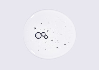 make up serum beauty swatch