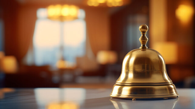 hotel bell background