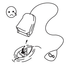 outline tattoo set, illustration set, ink, surreal eye, tattoo sketch pack, black graphic 