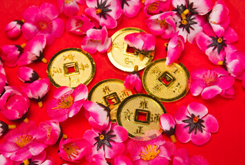 Chinese New Year - Emperor's Coins Ornaments
