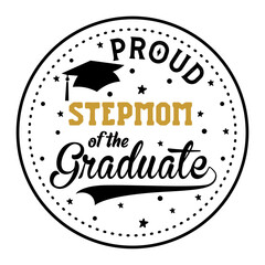 Proud Senior Family Graduation 2023 t-shirt vector design , Graduation new t-shirts, Graduation funny t-shirt vector design