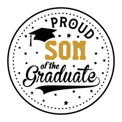 Proud Senior Family Graduation 2023 t-shirt vector design , Graduation new t-shirts, Graduation funny t-shirt vector design