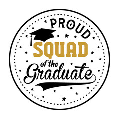 Proud Senior Family Graduation 2023 t-shirt vector design , Graduation new t-shirts, Graduation funny t-shirt vector design