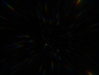 Obraz premium Stars background with glow over black background 