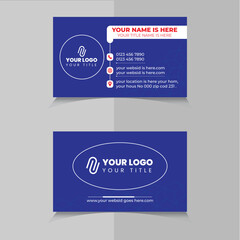 creative corporate business card design template