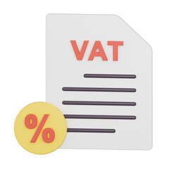 vat 3D icon