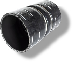 Shadow under a turbo charged cars hose