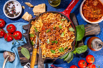 Bolognese spaghetti pasta