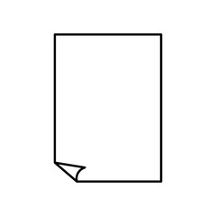 Paper document icon