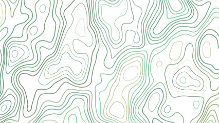 colorful topographic. seamless pattern with flowers topography lines. abstract multicolor waves.