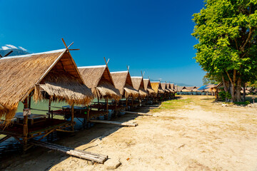 Fototapeta premium Huay Tueng Thao Reservoir, Thailand 