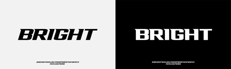 Modern Italic Regular Alphabet Font. Typography urban style fonts for technology, digital, movie logo design. vector illustration