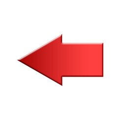 arrow left icon design illustration,glyph style design, designed for web and app