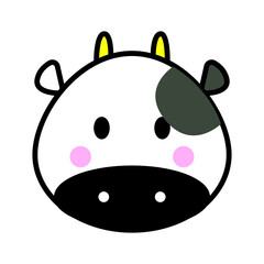 Kawaii heads animals characters