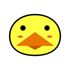 Kawaii heads animals characters