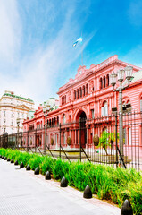 The Pink House Casa Rosada also known as Government House Casa de Gobierno