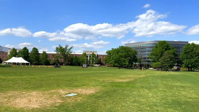 Pan View of the Engineering Field at the University of Maryland